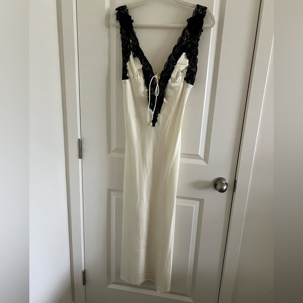Satin Midi Dress